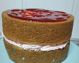 Foto del paso 4 de la receta: Tarta vegana con bizcocho de vainilla