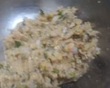 A picture of step 2 of Green Moong Oats Tikki.