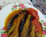 عکس مرحله 4 از دستور برنج با مشته بادمجون🍆🥓🍅