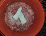 Foto del paso 4 de la receta: Hamburguesa de carne rellena