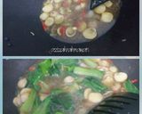 Foto langkah ke 3 dari resep Tumis pokcoy jamur saus tiram.