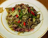 Foto langkah ke 7 dari resep Oseng Jantung Pisang.