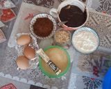 Une image de l'étape 1 de Brownies au chocolat et amande.