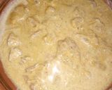 A picture of step 2 of Tikka karhai.