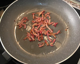 Foto del paso 2 de la receta: Pasta cremosa de bacon y champiñones (estilo risotto)