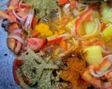 A picture of step 8 of Methi palak aloo.