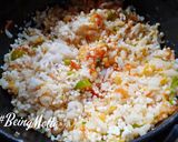 A picture of step 5 of Veggie Sago Poha.