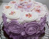 Foto langkah ke 13 dari resep Steamed Rainbow Cake Super Lembut.