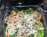 A picture of step 7 of Baked pesto spaghetti.