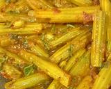 A picture of step 3 of Sojne Datar Jhal Chorchori Bengali Style.