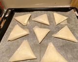 Une image de l'étape 4 de Samoussas flambés.