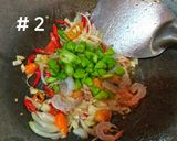 Foto langkah ke 2 dari resep Nasi Goreng Udang Pete.