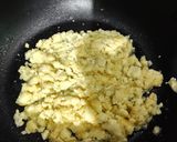 A picture of step 2 of Coconut mawa fudge - Coconut mawa cake.