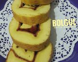 Foto langkah ke 6 dari resep Bolu gulung selai setrobery.