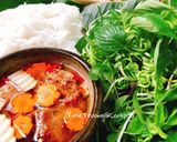 Hình bước làm 8 của món Bún Chả Hà Nội
