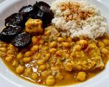 Foto del paso 5 de la receta: GARBANZOS Y MATAMBRE🐮 (sobrebarriga)🥣en Olla Express...!