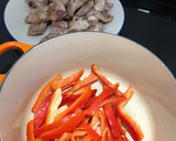 Foto del paso 1 de la receta: Conejo en salsa con fideos de arroz
