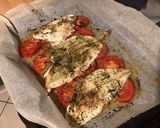 Une image de l'étape 6 de Filets de plie aux tomates,estragon et citron.
