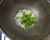 A picture of step 6 of Cauliflower dry Manchurian.