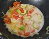 Une image de l'étape 4 de Dahl de lentille corail.