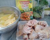 Foto langkah ke 1 dari resep Kare ayam.
