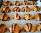 Kovászos kakaós-fahéjas kiflicske recept fázis 10 fotója