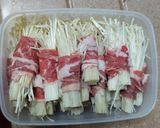 Foto langkah ke 2 dari resep Jamur gulung daging sapi.