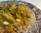 Foto del paso 5 de la receta: Pollo al curry con mango🥭