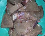 Foto langkah ke 1 dari resep Hati Sapi Masak Kecap.