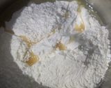 A picture of step 2 of Kaju Puranpoli "Maharastian thali".