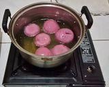 Foto langkah ke 7 dari resep Donat Ubi Ungu dan Roti Teflon Ubi Ungu (Tanpa Telur).
