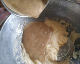 A picture of step 1 of Banana Barfi.