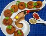 A picture of step 4 of Chicken Vegetables Donuts in 30 minutes.