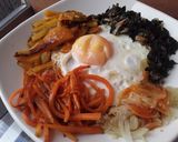 Foto del paso 8 de la receta: Bibimbap🍚🥗 vegetariano🍳...🤔