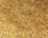 A picture of step 6 of Besan ki mithae.