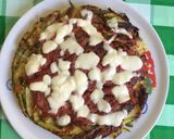 Foto del passaggio 7 della ricetta Pizza con impasto di zucchine