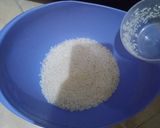 Foto langkah ke 1 dari resep Nasi Daun Jeruk #Rice Cooker.