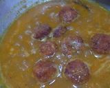 A picture of step 8 of Lauki ke kofte.
