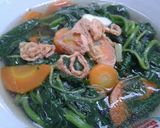 Foto langkah ke 6 dari resep Sayur bening bayam wortel.