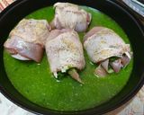 Pas rețetă Rulouri de pui cu șuncă și pesto de pătrunjel 3 fotografie