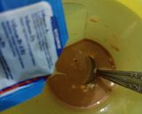 Foto langkah ke 4 dari resep Choco Hazelnut Lava Toast.