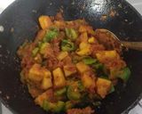 A picture of step 4 of Potato capsicum veg.