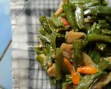 Foto langkah ke 5 dari resep Tumis Kacang Panjang Jamur Tiram.