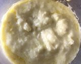 A picture of step 1 of Falafel with hummus.