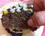 A picture of step 17 of Moong dal chocolate cake.