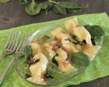 Foto del passaggio 4 della ricetta Caramelle di pasta,con spinaci e spek