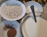 A picture of step 1 of Fruity porridge.