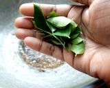 A picture of step 12 of Idly with sambar (without dal) for breakfast.