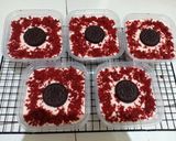 Foto langkah ke 5 dari resep Dessert box Red Velvet.