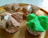 Foto langkah ke 7 dari resep Bolu Kukus Lembut Mekar Tanpa Soda.